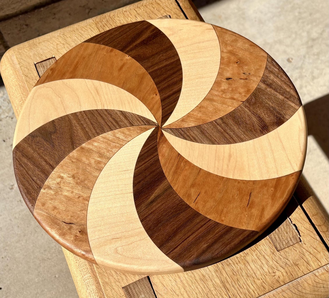 Pinwheel Charcuterie Board