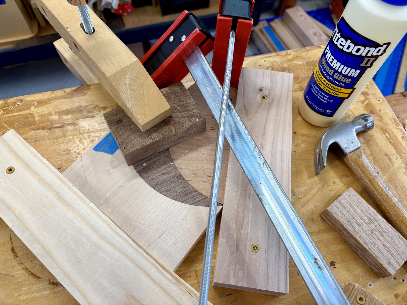 Gluing and Clamping