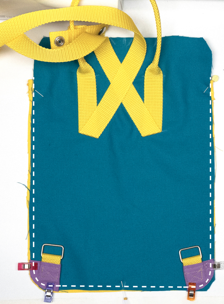 Sew Back Straps & Inner Pocket