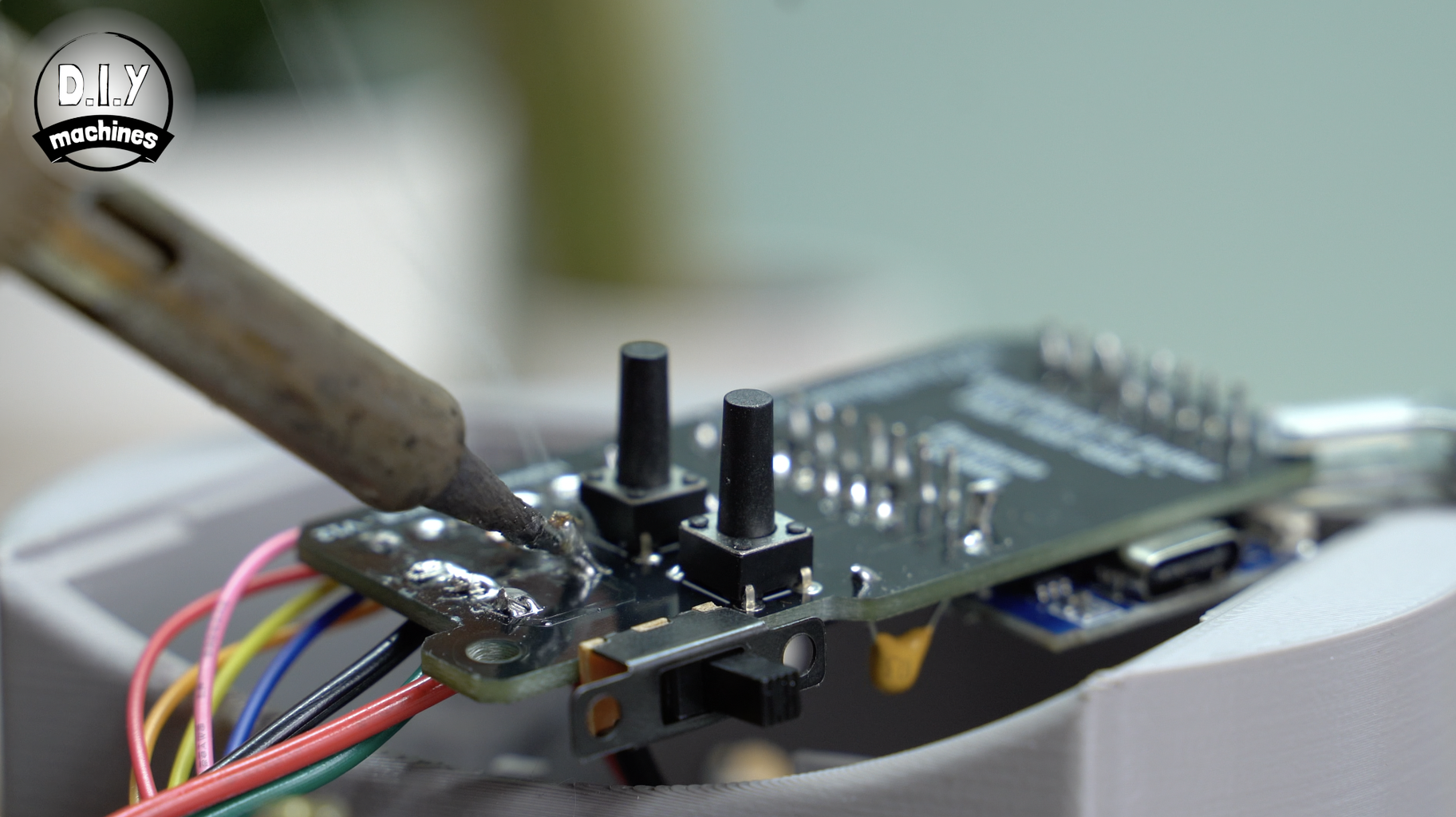 Electronics - Soldering Stepper Motor and Dc Barrel
