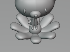 Flower-Shaped Cushion Modeling
