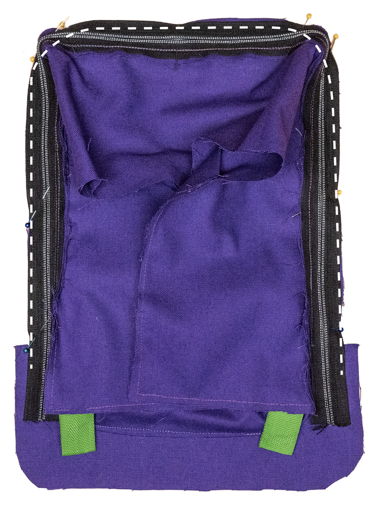 Sew Sides Including Main Compartment Zipper