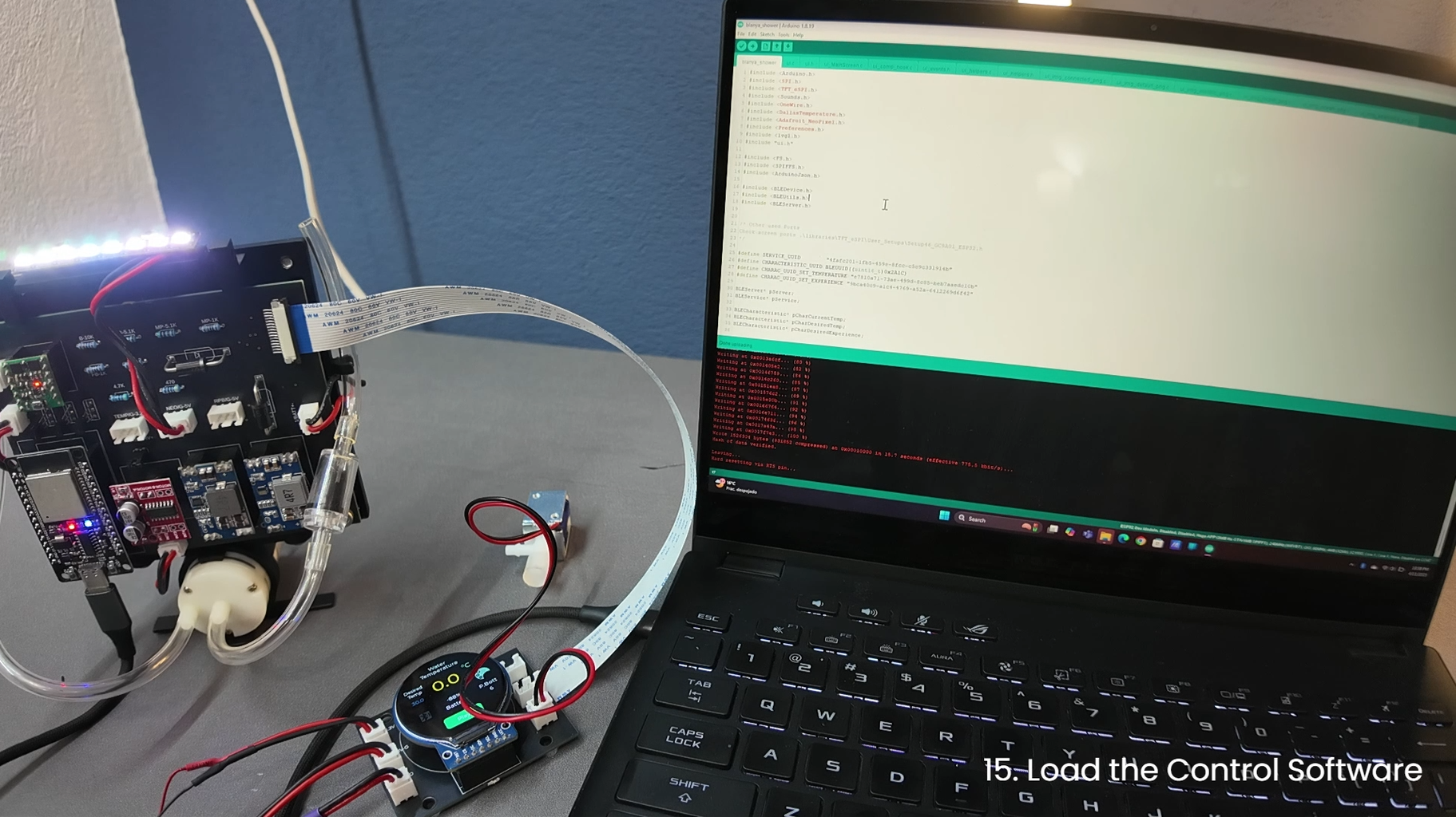 Load the Control Software